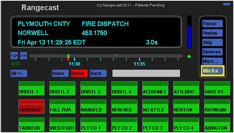 rangecast transmission interface